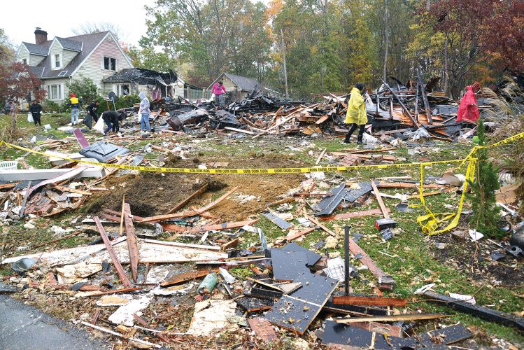 Explosion levels Huntingdon home News, Sports, Jobs Altoona Mirror